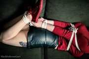 Red Sneaker Hogtie