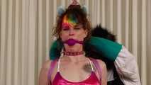 Superheroine Rainbow-Tigress is Caught and Bound - Lauren Kiley