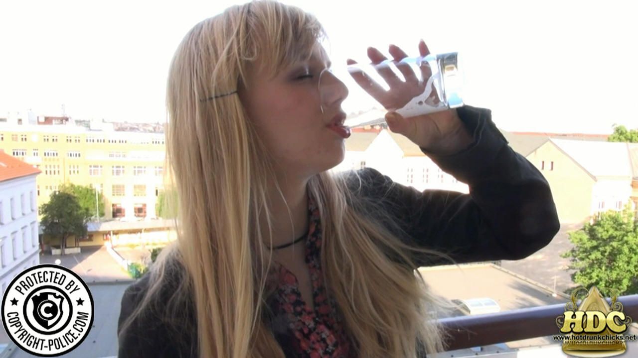 The Blonde Aneta in Action Again