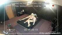 FILMING IN THE USCHI HALLER STUDIO – SWALLOW MY CUM #2