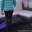 Mistress Nelly - another trampling session with flat boots