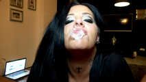 SMOKING DEEPTHROAT BLOWJOB EXTREME