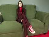 Robbyn in Red Sneaker Boots