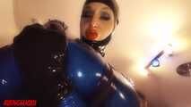 Horny rubber mistress jerks best