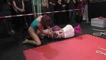 1 on 1 Bondage Wrestling from BoundCon XVI - Saturday, 3rd Fight: Nova Pink vs. VeVe Lane