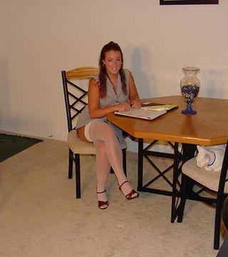 Kinky Teen Cynna Lynn Comes Home From Job Interview..Upskirt