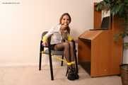 Lazy Secretary Gets Tied Up and Gagged