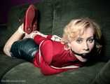 Red Sneaker Hogtie