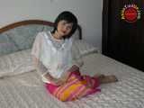 Bad Vacation of a Stupid Asian - She is Left Hogtied and Gagged