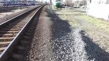 078114 Rachel Pees By The Railway Track 