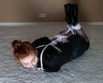 1247 Emmerald in Fishnet Hogtie