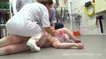 Butcher apprentice day (total film) #pigplay for 3 men with a #femalehumanpig