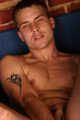 Jay straight boy from Prague masturbates with dildo deep inside