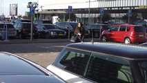 078115 Rachel Takes An Urgent Pee At Rotterdam Airport