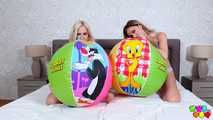 610 The most beautiful beachballs for the hottest girls