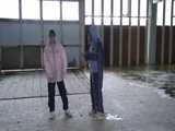 Get 3 classic videos with Leoni, Lia and Stella having fun in rainwear