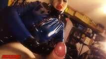 Horny rubber mistress jerks best