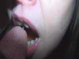 Silvester o Watch out it pops inside dri++ the slave pee horny swallowing sound POV Closeup
