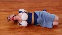 Lorelei dominated by Darla Crane 2 - Ballgagged Hogtie - Plus BTS