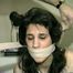 19 Yr OLD LATINA HOUSEWIFE PANTY STUFFED, WRAP ACE BANDAGE & ELECTRICAL TAPE GAGGED (D36-1)