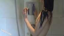 Skinny Teen Mandy Pool & Showerfun