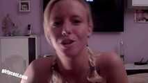 Skinny teen Lucie's first BBC Creampie & Home Video