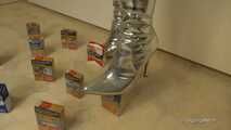 Silver boots crush everything