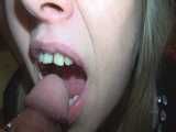 Silvester o Watch out it pops inside dri++ the slave pee horny swallowing sound POV Closeup