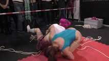 1 on 1 Bondage Wrestling from BoundCon XVI - Saturday, 3rd Fight: Nova Pink vs. VeVe Lane