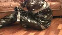 [From archive] Stella - hogtaped and packed into the trash bag (video)