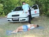 [From archive] Dana & La Pulya - Nurse outdoor problem (BTS)