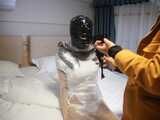 Xiaomeng First Time Mummified Breathplay