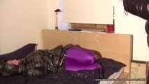 Bound Ivette - punished for self-fingering