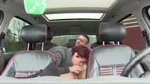 Sex at the backseat
