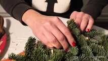 Hands and fir branches - 2nd part