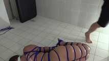  Rachel Adams Hogtied In Pantyhose PART 2