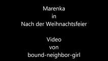 Video request Marenka - After the Christmas party Part 3 of 5