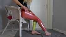 My material mix leggings