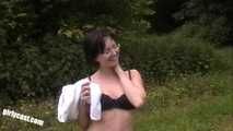 Lisa and her cuckold outdoor