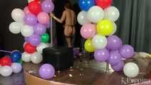 Sit to pop 50 balloons on Stage Cam 1+2 (HD 1080p)