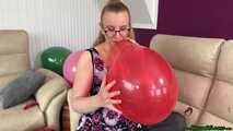 big balloon popping fun