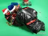 [From archive] Masha More and Malika - packed in trash bags with red duct tape like New Year presents 03