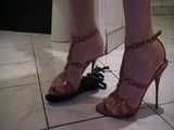 dildo crushing with heels
