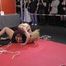 1 on 1 Bondage Wrestling from BoundCon XVI - Saturday, 1st Fight: Dany Blonde vs. VeVe Lane