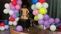 Sit to pop 50 balloons on Stage Cam 1+2 (HD 1080p)