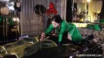 Lady Ashley - Milked by the Pump and relocked again