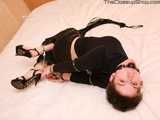 Affable: Hogcuffed on the Bed
