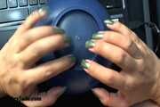 Nail Tapping With A Plastic Bowl
