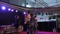2 Girls Hogtie Challenge live from VENUS Fair in Berlin