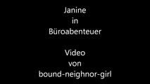 Wunschvideo Janine - Büroabenteuer Teil 2 von 4